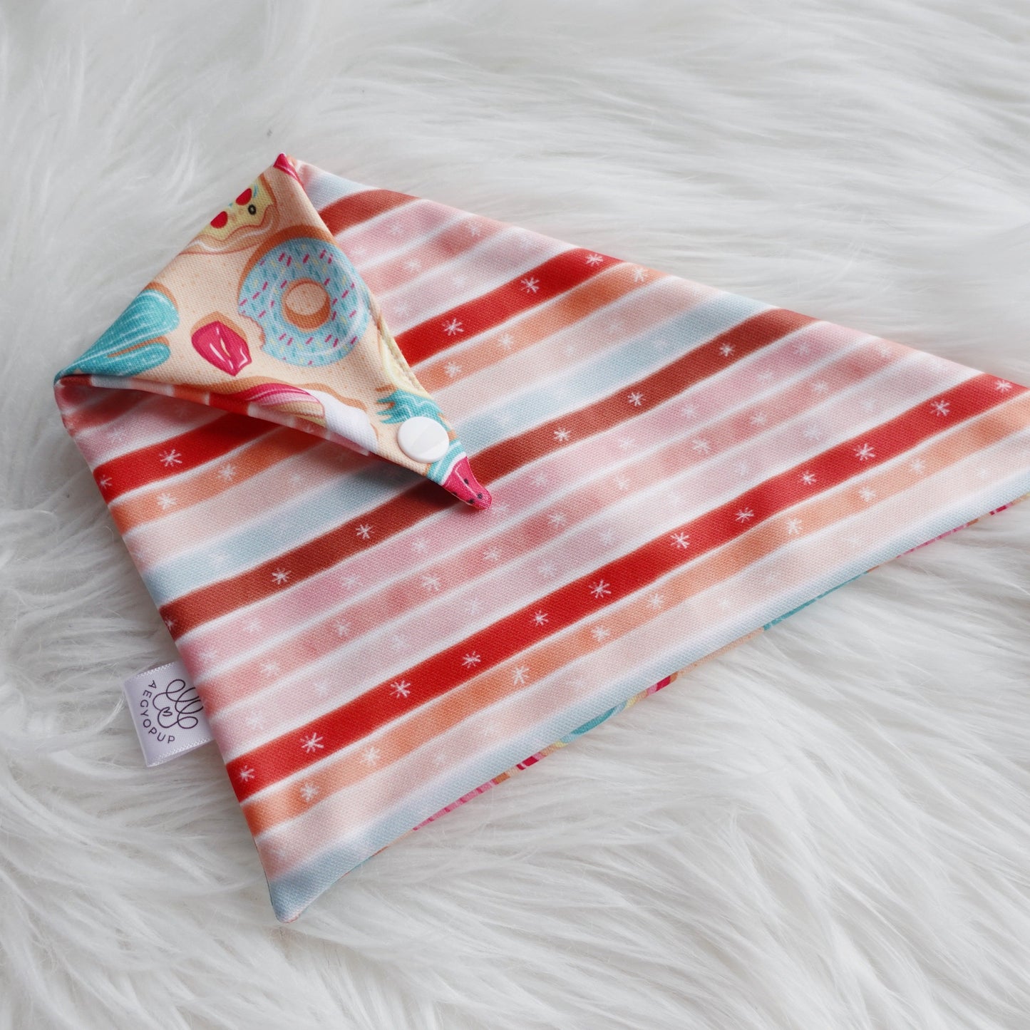 Summer Beachy Stripe Bandana