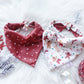 Christmas Red Dots with Snowman & Gingerbread Man Bandana