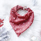 Christmas Red Dots with Snowman & Gingerbread Man Bandana