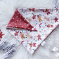 Christmas Red Dots with Snowman & Gingerbread Man Bandana