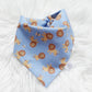 Lions and Blue Splashes Bandana