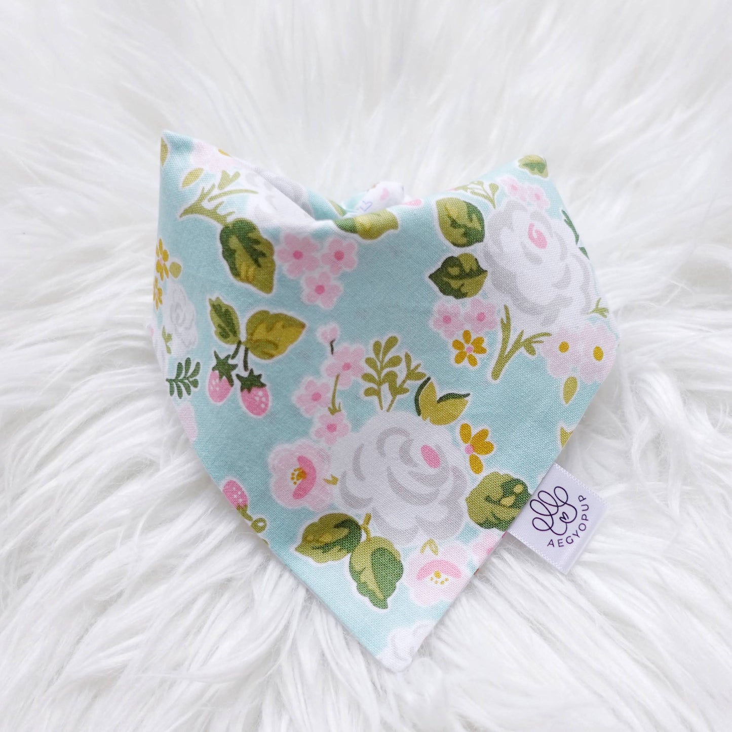 Hearts and Flowers Theme Bandana