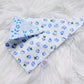 Blue Floral Theme Bandana