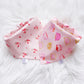 Pink Cats and Flowers Bandana