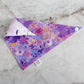 Mystical Purple Flower Bandana