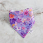 Mystical Purple Flower Bandana