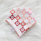 Valentine Strawberry Dipped and Checkered Flower Bandana