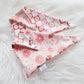 Valentine Strawberry Dipped and Checkered Flower Bandana