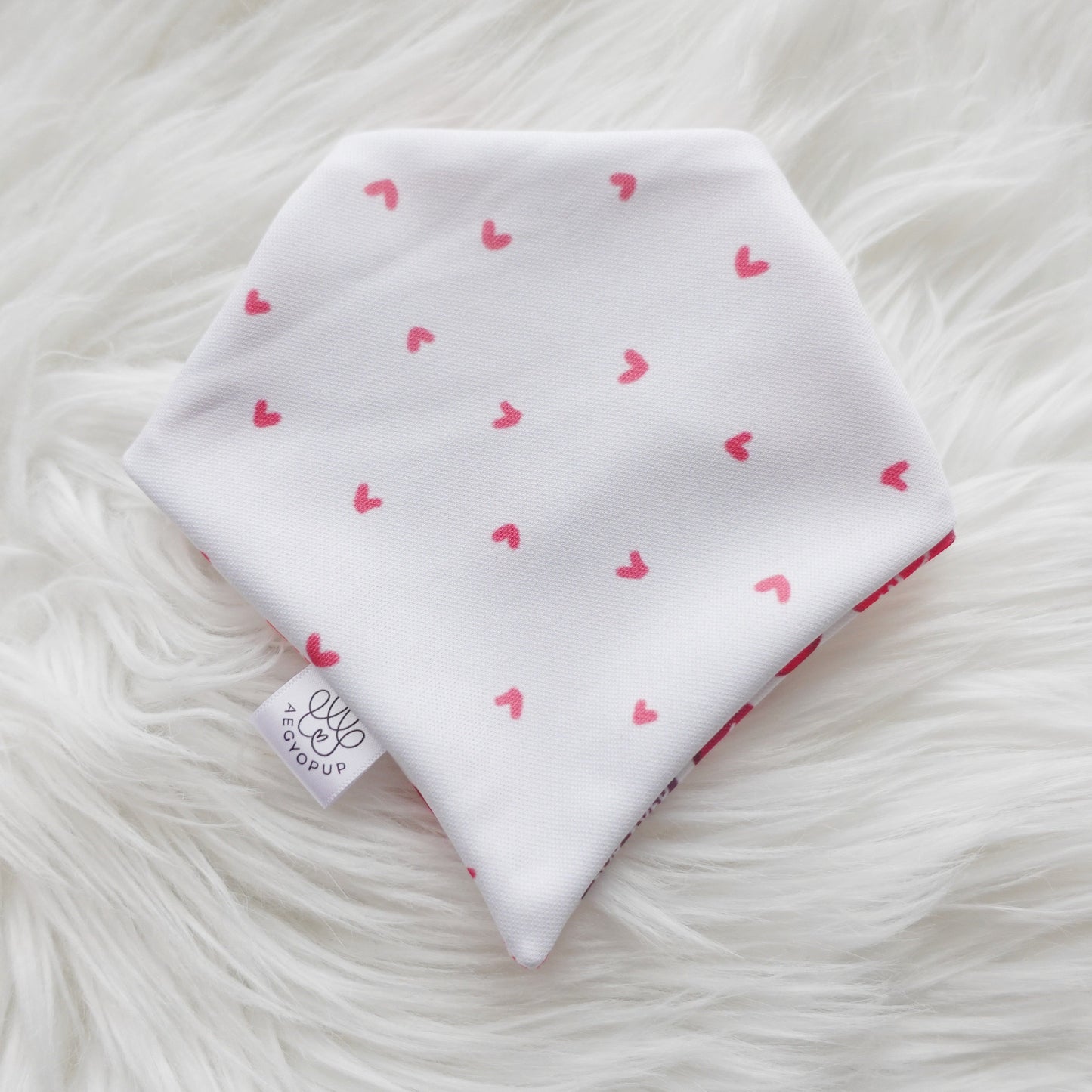 Valentine Puppy Hearts Bandana