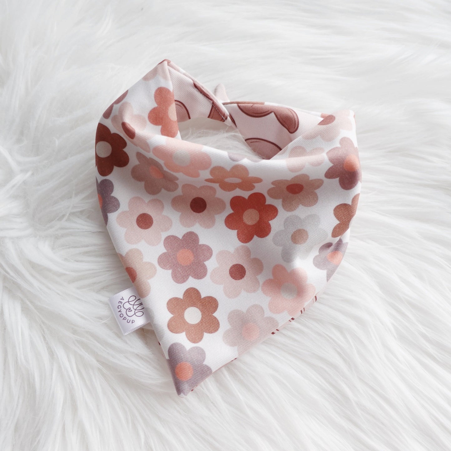 Retro Flower Bunny Bandana