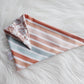 Retro Shoe with Stripes Bandana