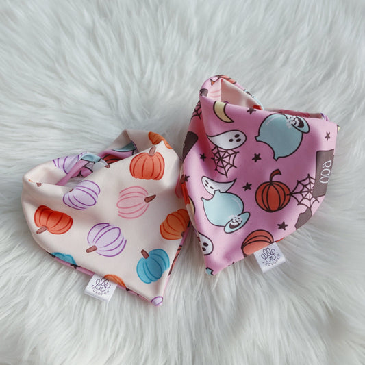 Halloween Pumpkin Magical Pink Bandana