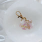 White Ema Sakura Cherry Blossom Pet Tag