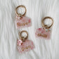 Pink Ema Sakura Cherry Blossom Pet Tag