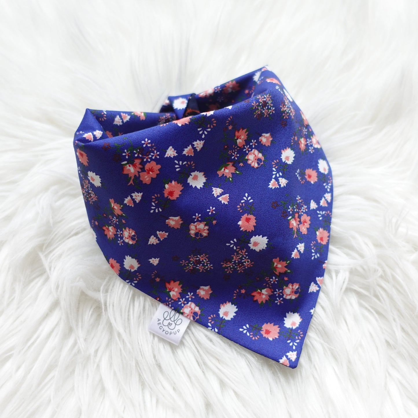 Cats and Flowers Theme Bandana