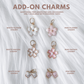 White Ema Sakura Cherry Blossom Pet Tag
