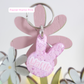 Pastel Bunny Pet Tag