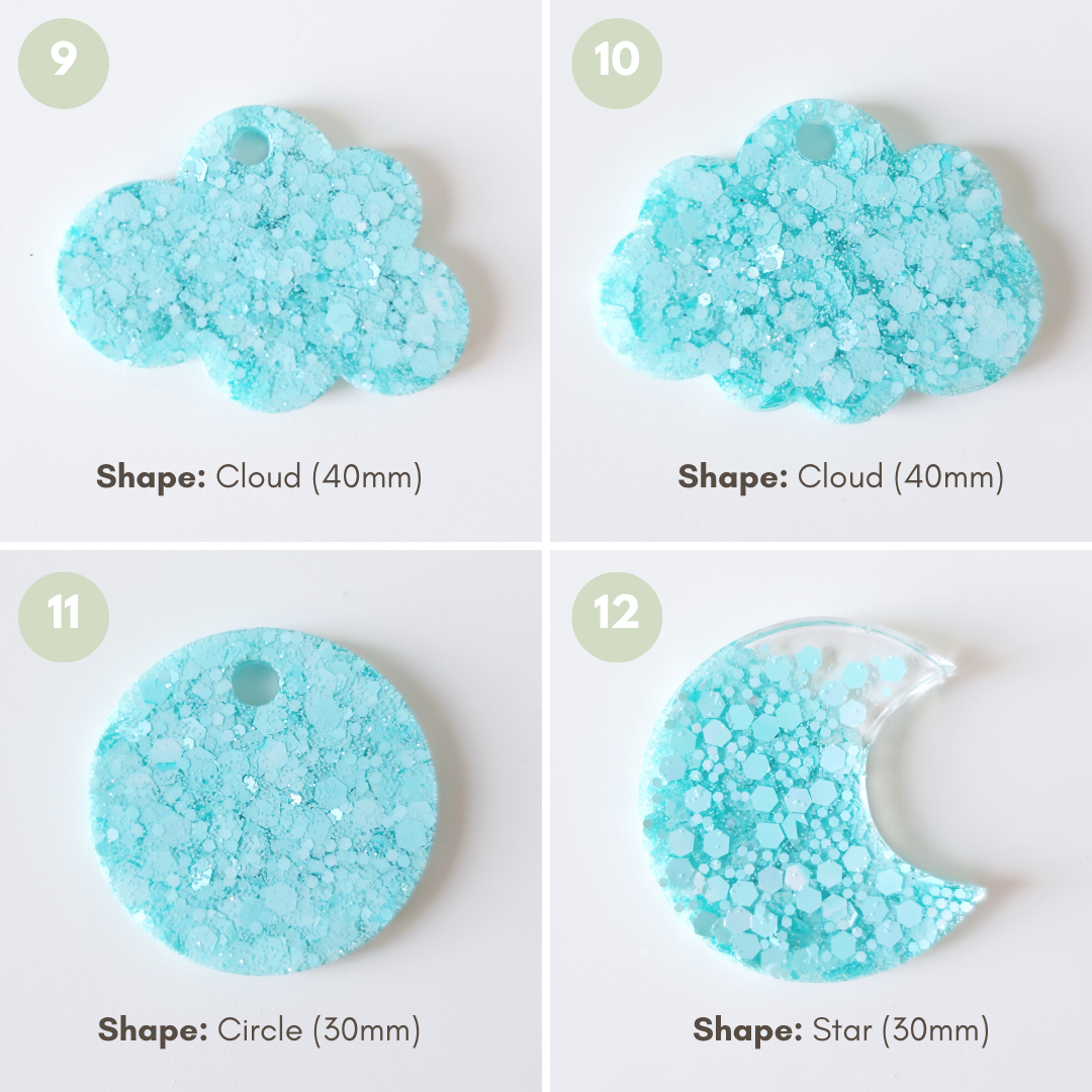 Pre-made Pastel Pet Tags