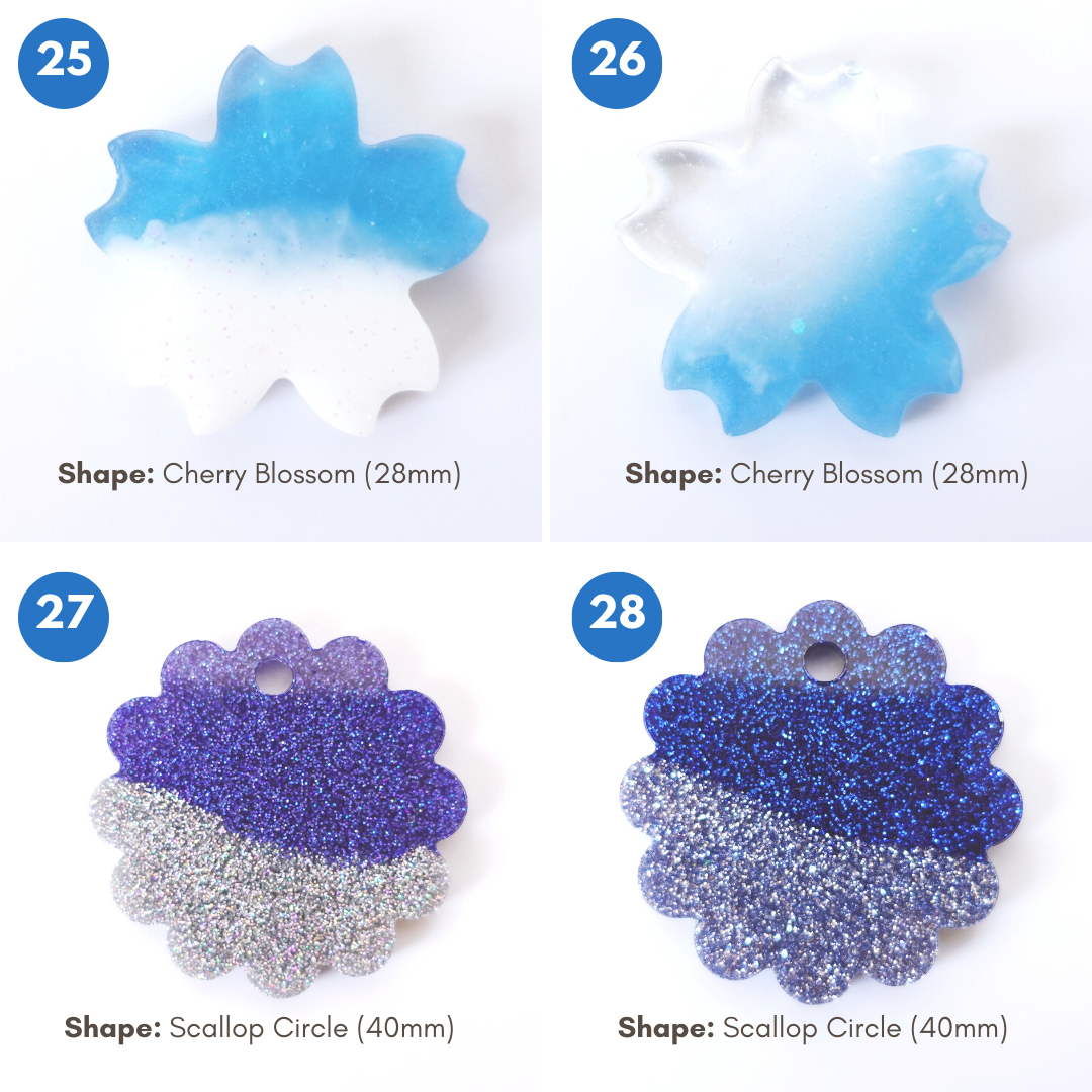 Pre-made Blue Pet Tags