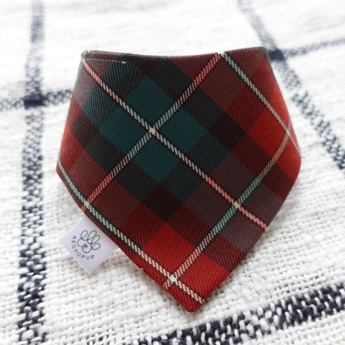 Christmas Plaid Bandana