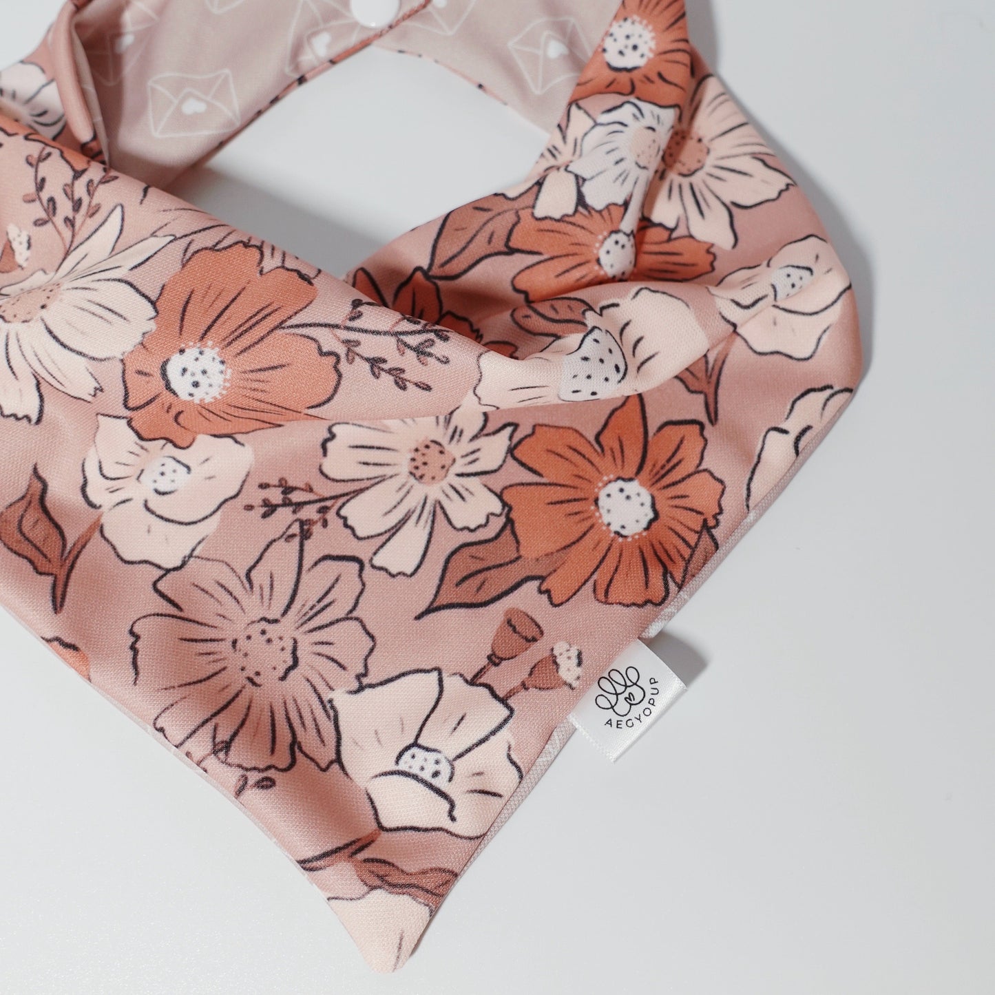 Love Mail and Flowers Bandana