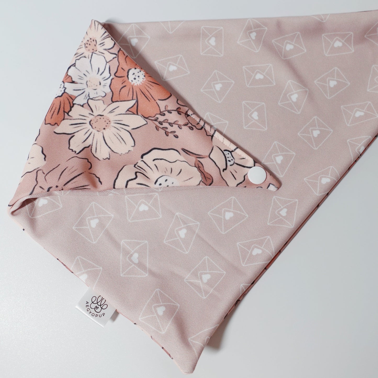 Love Mail and Flowers Bandana