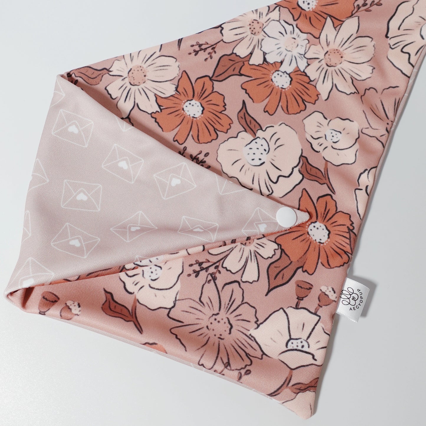 Love Mail and Flowers Bandana