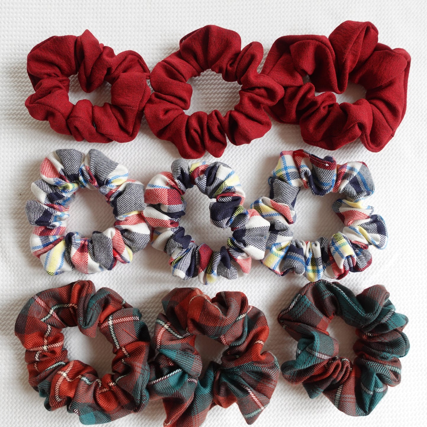 Christmas Plaid Scrunchie