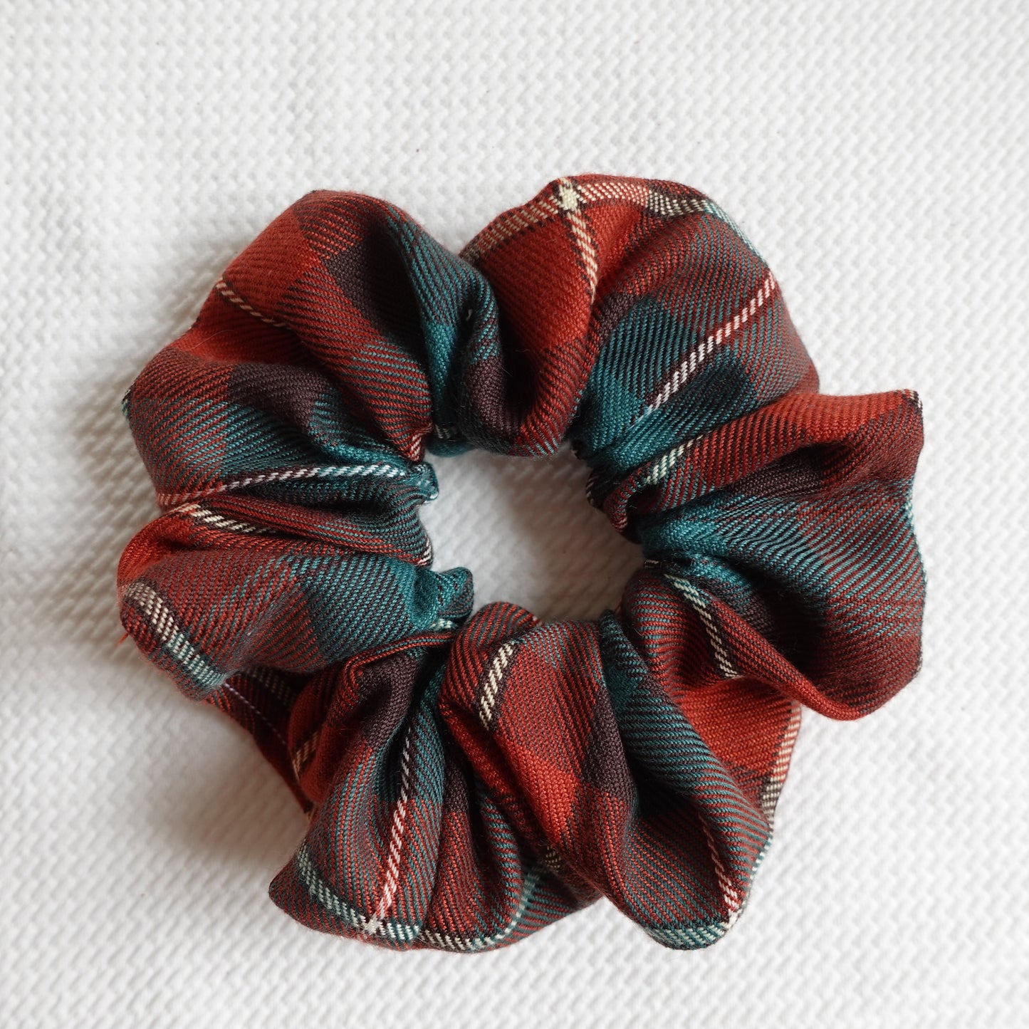 Christmas Plaid Scrunchie