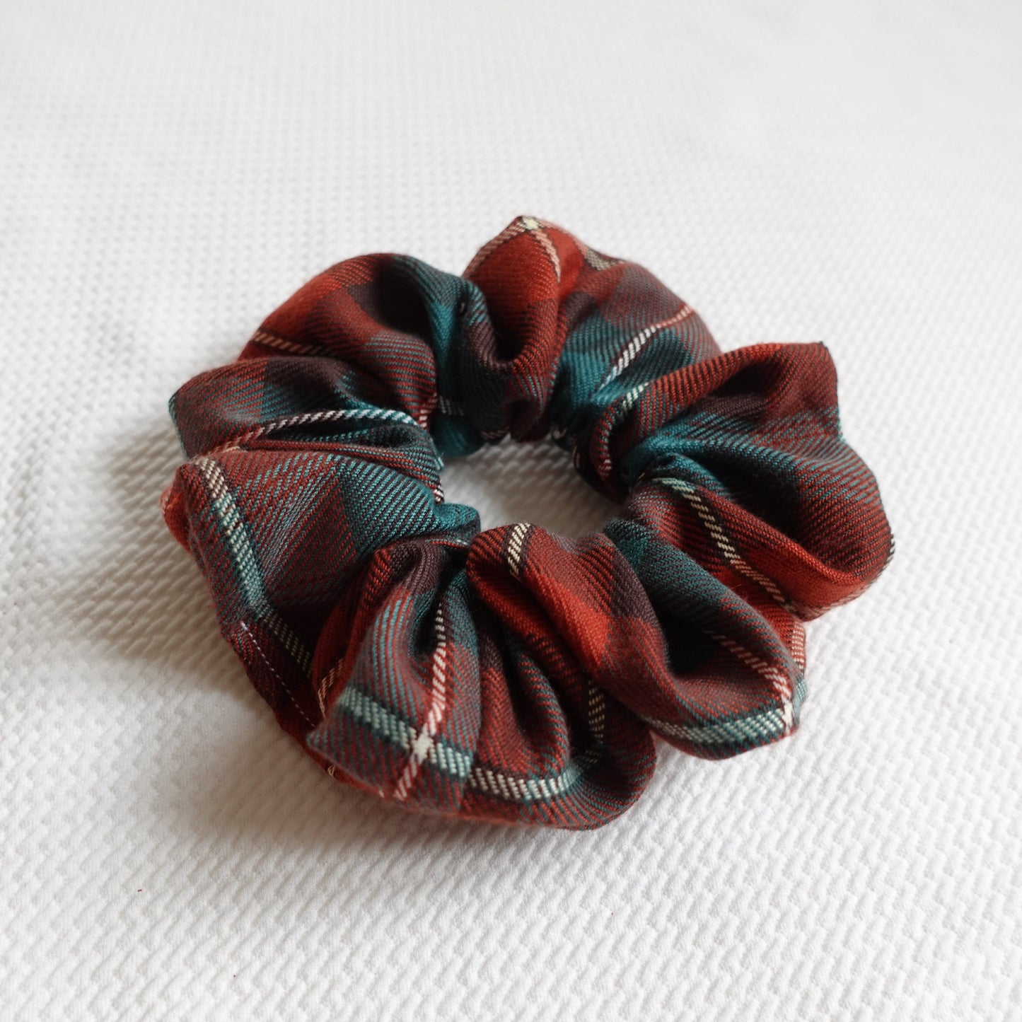 Christmas Plaid Scrunchie