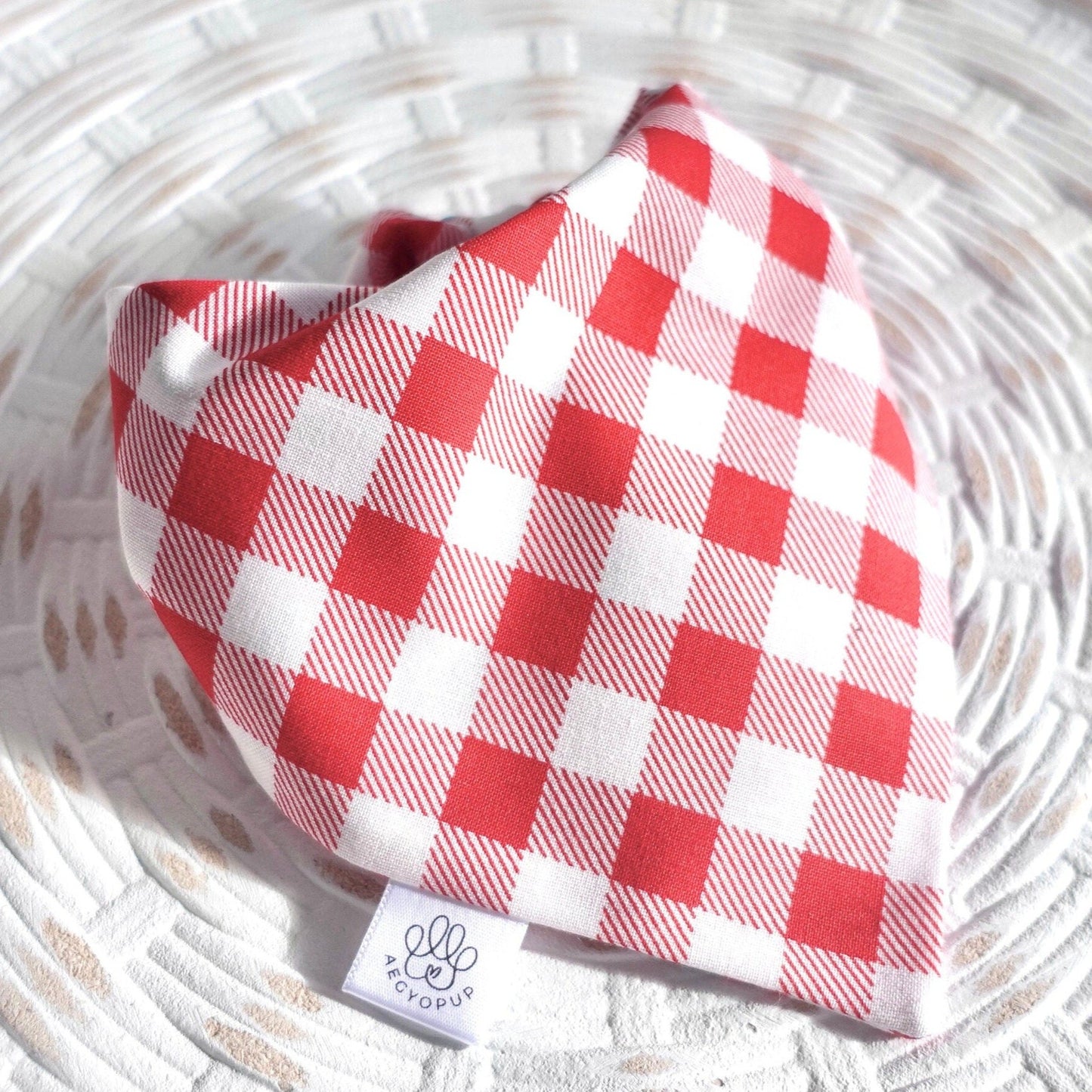 Red Checkered Picnic and Flowers