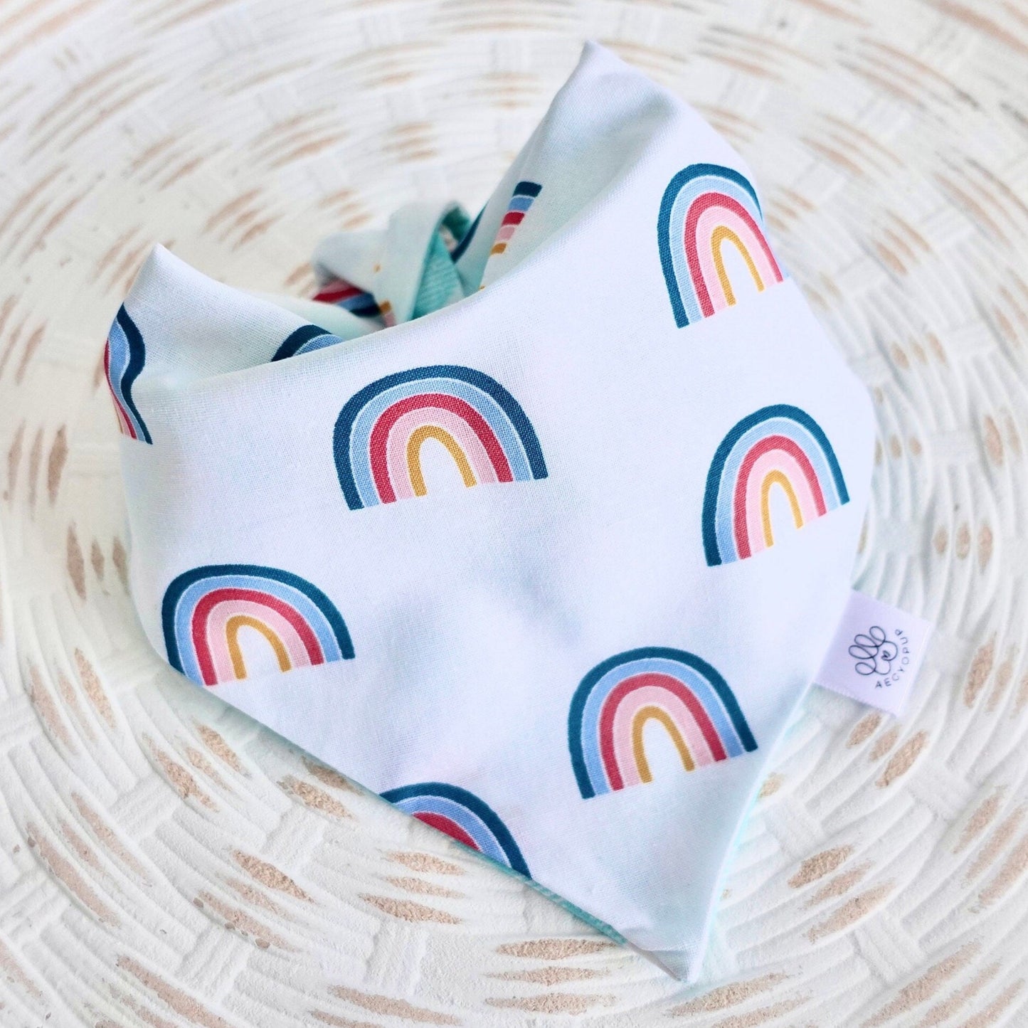 Blue Rainbow + Picnic Checkered Gingham